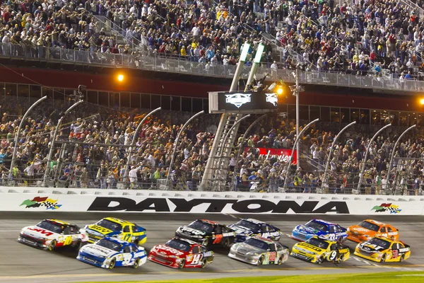 NASCAR 2012: Sprint Cup Series Daytona 500 27 Feb Rechtenvrije Stockfoto's