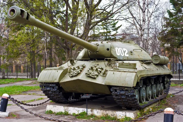 stock image Soviet ww2 tank IS-2.