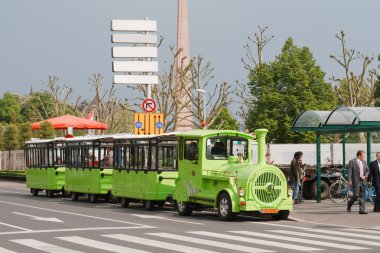 sokaklarda Lüksemburg tren seyahat