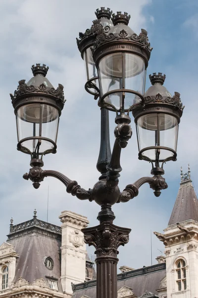 Straatlamp in Parijs — Stockfoto