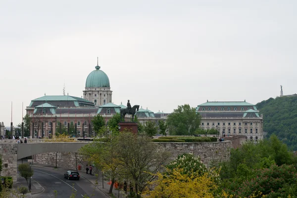Buda castello in budapest — Foto Stock