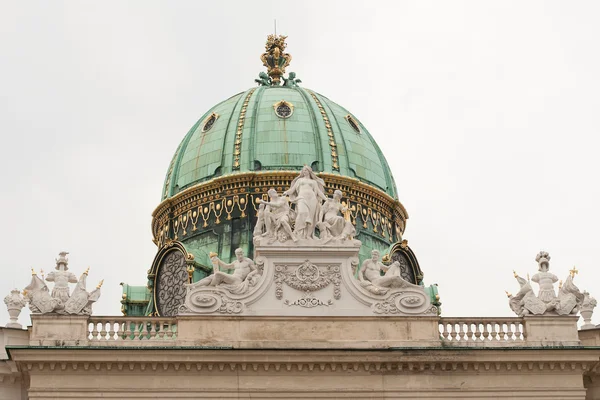 Zamek Hofburg. Wiedeń. Austria. fragmentu — Zdjęcie stockowe