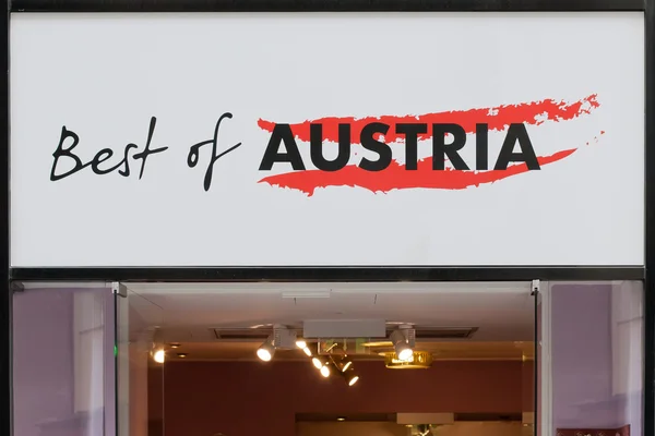 Знаки найкраще з Австрії — стокове фото