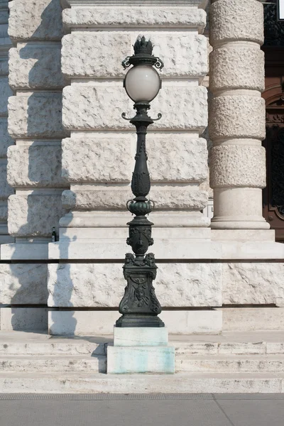 A lantern at the Hofburg. Vienna. Austria — Stock Photo, Image