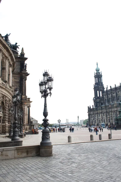 Praça do Teatro em Dresden — Fotografia de Stock