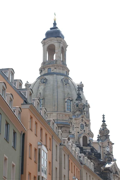 El Frauenkirche en Dresde — Foto de Stock
