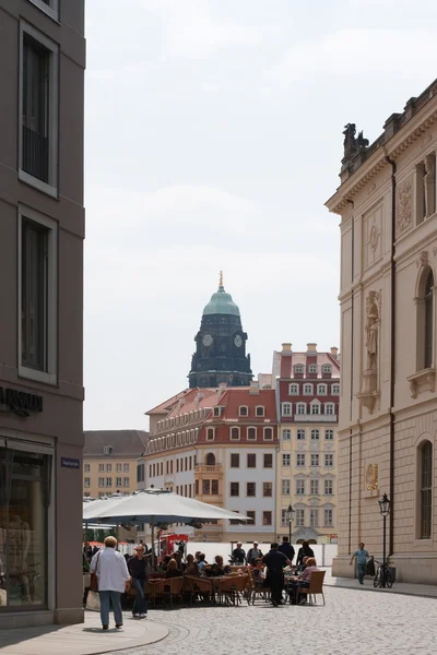 O velho centro de Dresden — Fotografia de Stock