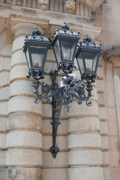 Street lamp in Dresden. Germany — Stock Photo, Image