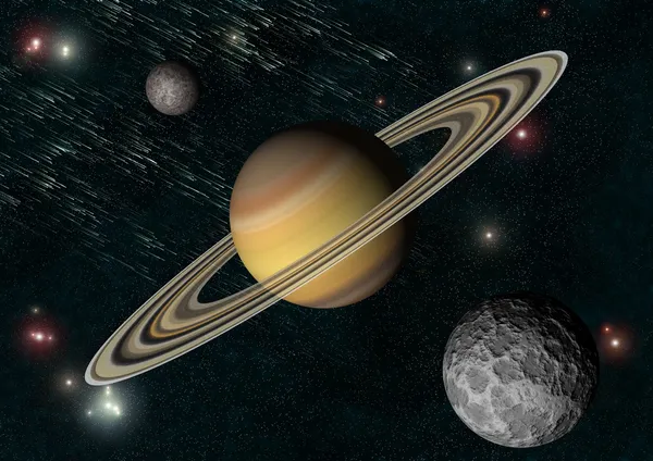 Saturnus — Stockfoto