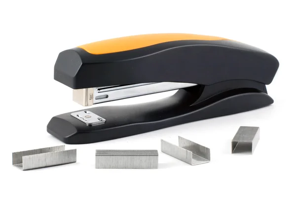 Stapler and staples to him — Stock Photo, Image