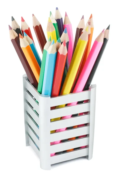 Bleistifte in einer Schachtel — Stockfoto
