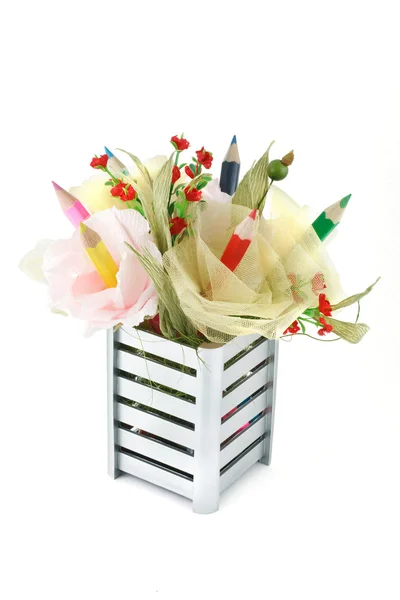 Bouquet of pencils — Stock Photo, Image