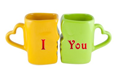 Cups for Valentine's clipart