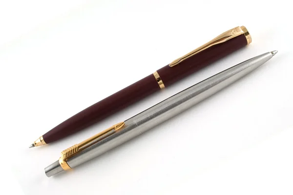 Dois caneta representativa — Fotografia de Stock