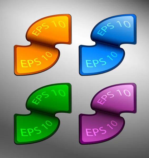 Stickers vecteur eps10 — Image vectorielle