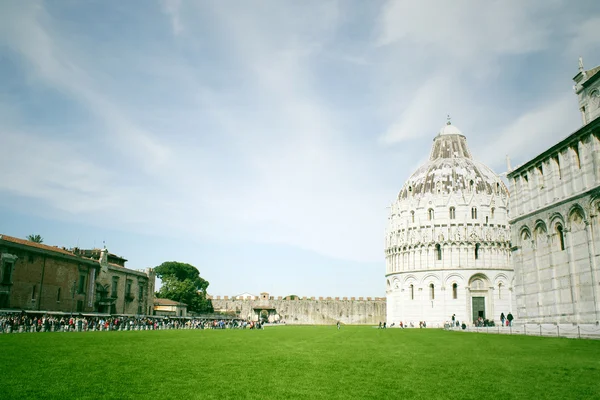Campo de los Milagros Pisa — Foto de Stock