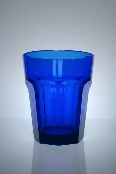 Синее стекло — стоковое фото