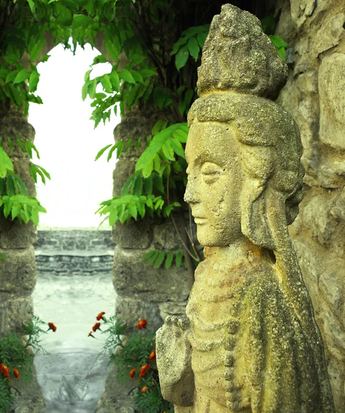 Endonezya tanrıça heykeli — Stok fotoğraf