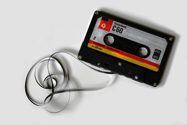 stock image Old music cassette