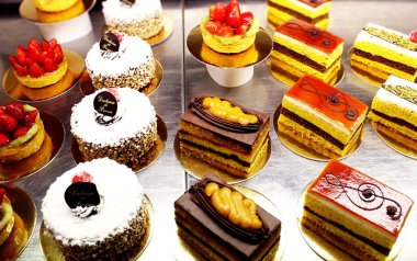 Pastries and cakes clipart