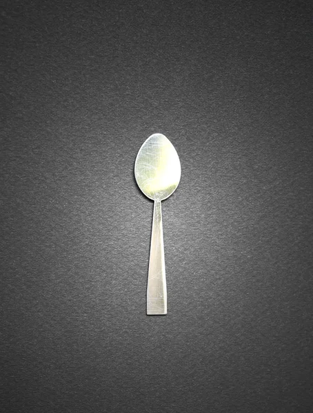 Metallic Spoon — Stock Photo, Image