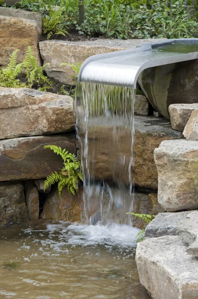 stock image Waterfall on the floriade 2012