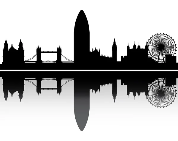 伦敦天际线 — 图库矢量图片