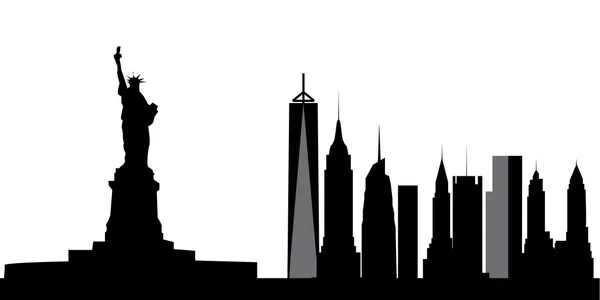 New york skyline — Stock Vector