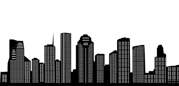 Skyline van Chicago — Stockvector
