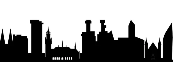 Skyline Гаага — стоковий вектор
