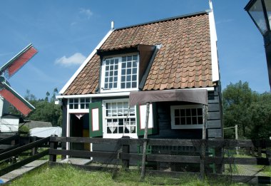 Old dutch house clipart