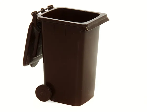 Brown dirt container — Stock Photo, Image