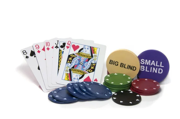 Poker direto — Fotografia de Stock