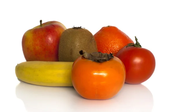 Fruit apple banan tomate e outros — Fotografia de Stock