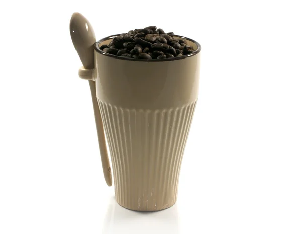 コーヒー豆の警官 — ストック写真