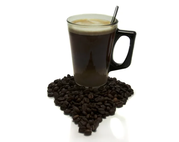 Kaffe med kärlek — Stockfoto