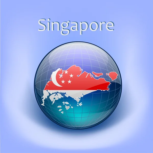 Singapur küre Globe