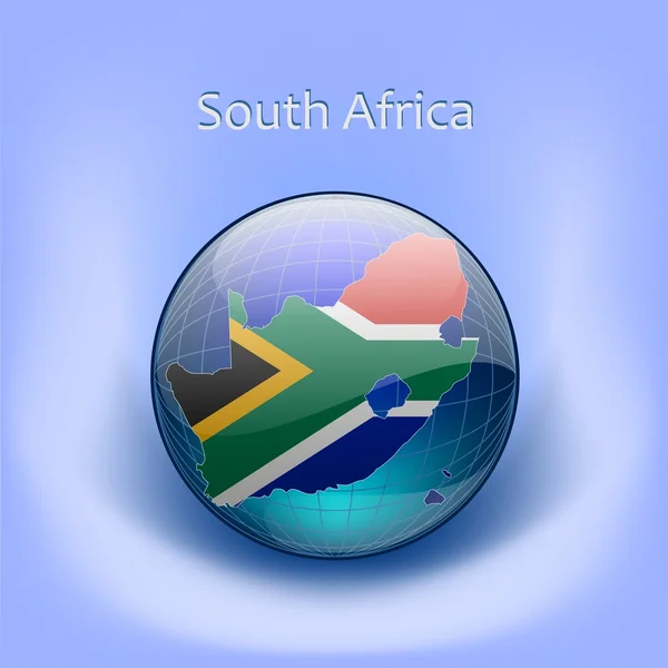 Güney Afrika Haritası Globe