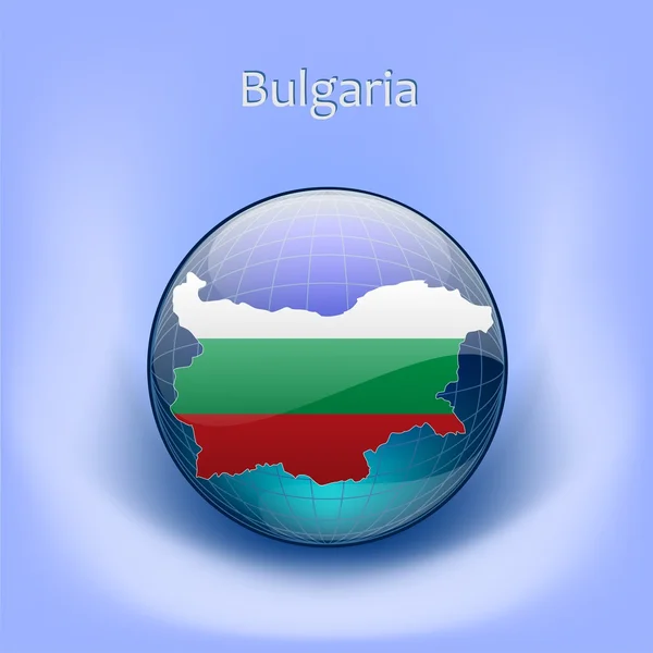 Bulgaristan Haritası Globe