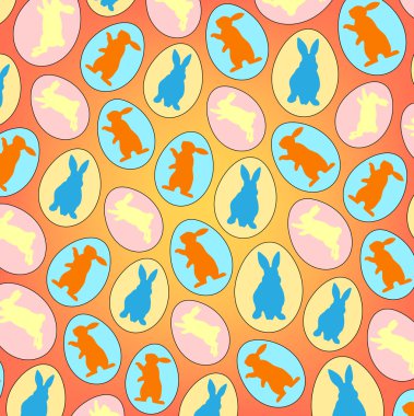 Easter background clipart