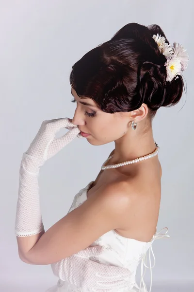 Peinado de novia — Foto de Stock