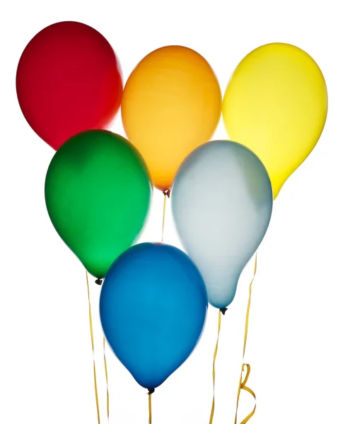 Six balloons — Stock Photo, Image