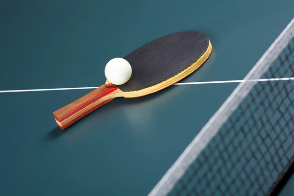 Настольный теннис — стоковое фото