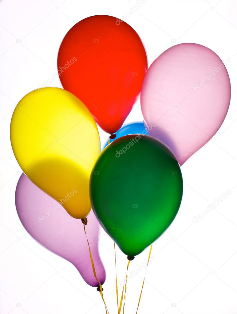 Six balloons