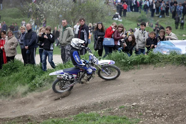 Corredor de Motocross — Foto de Stock