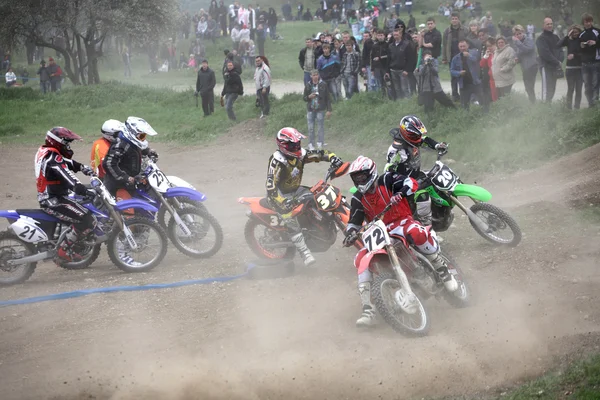 Motocross yarışçısı — Stok fotoğraf