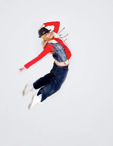 Dansende meisje — Stockfoto