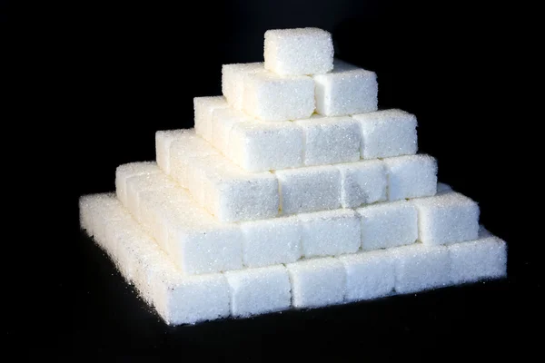 stock image Sugar cube pyramid