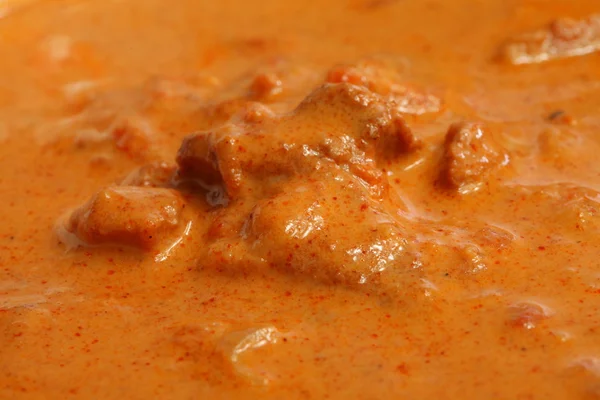 Curry azjatycki posiłek masło kurczaka — Zdjęcie stockowe