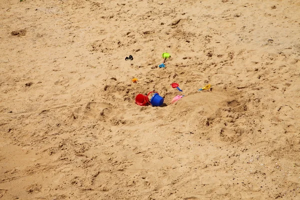 stock image Toys in the Beach